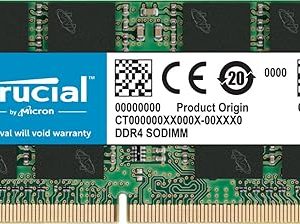 Crucial RAM DDR4 Laptop Memory CT8G4SFRA32A